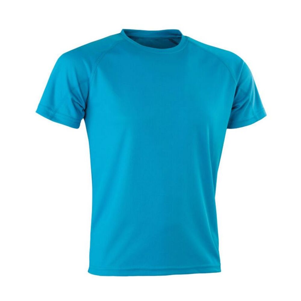 Spiro Mens Impact Aircool T-Shirt / Ocean Blue